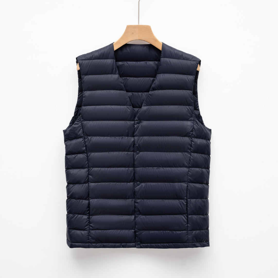 Ladies lightweight down vest Chic and Style