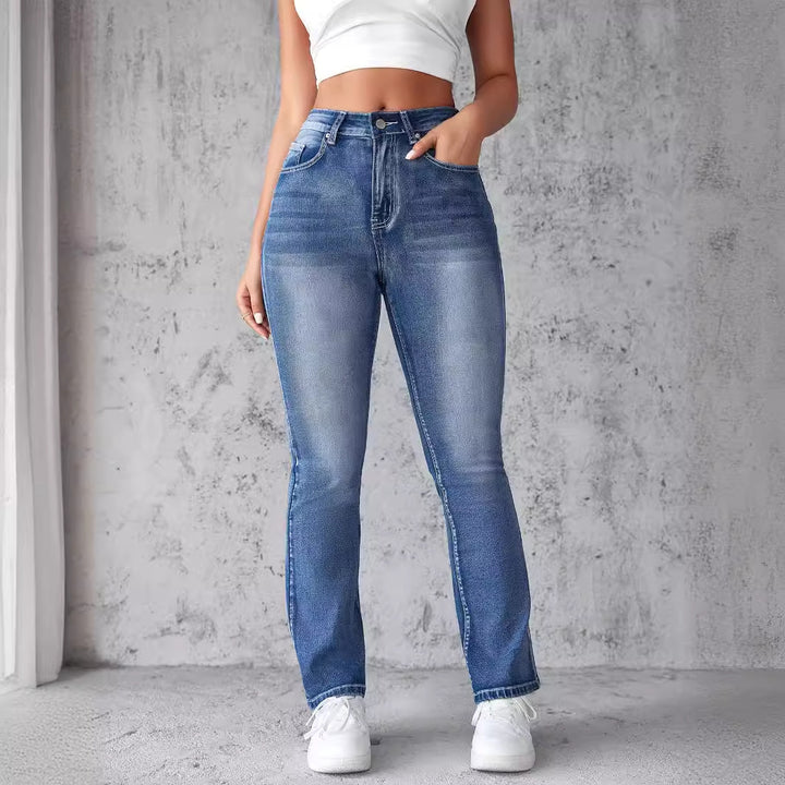 Chic & Stil High Waist Women's Flare Jeans