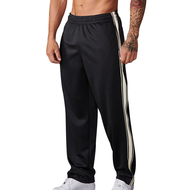 Sport leisure pants for men with side stripes Lune London