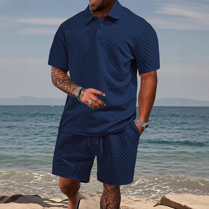 Men's Sport Polo Set and Shorts Lune London