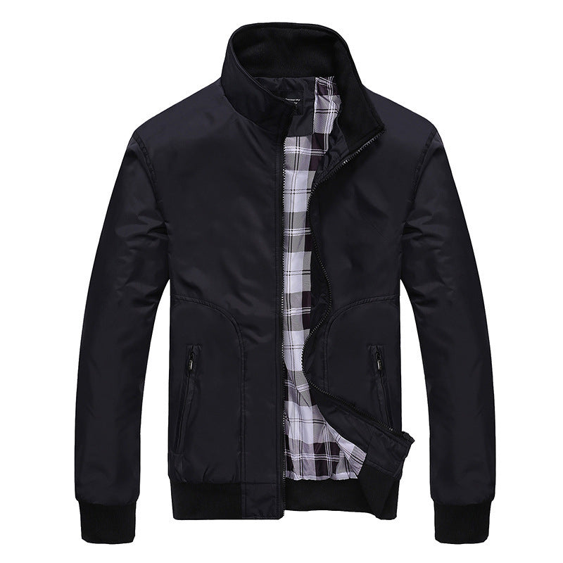 Urban leisure jacket for men with collar Lune London