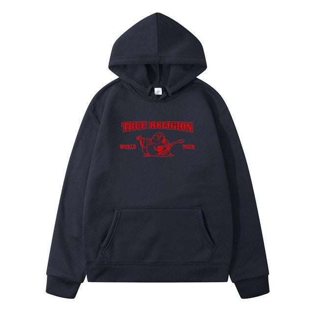 Women's Hooded Sweater with Eye-Catching Logo Design Chic & Stil