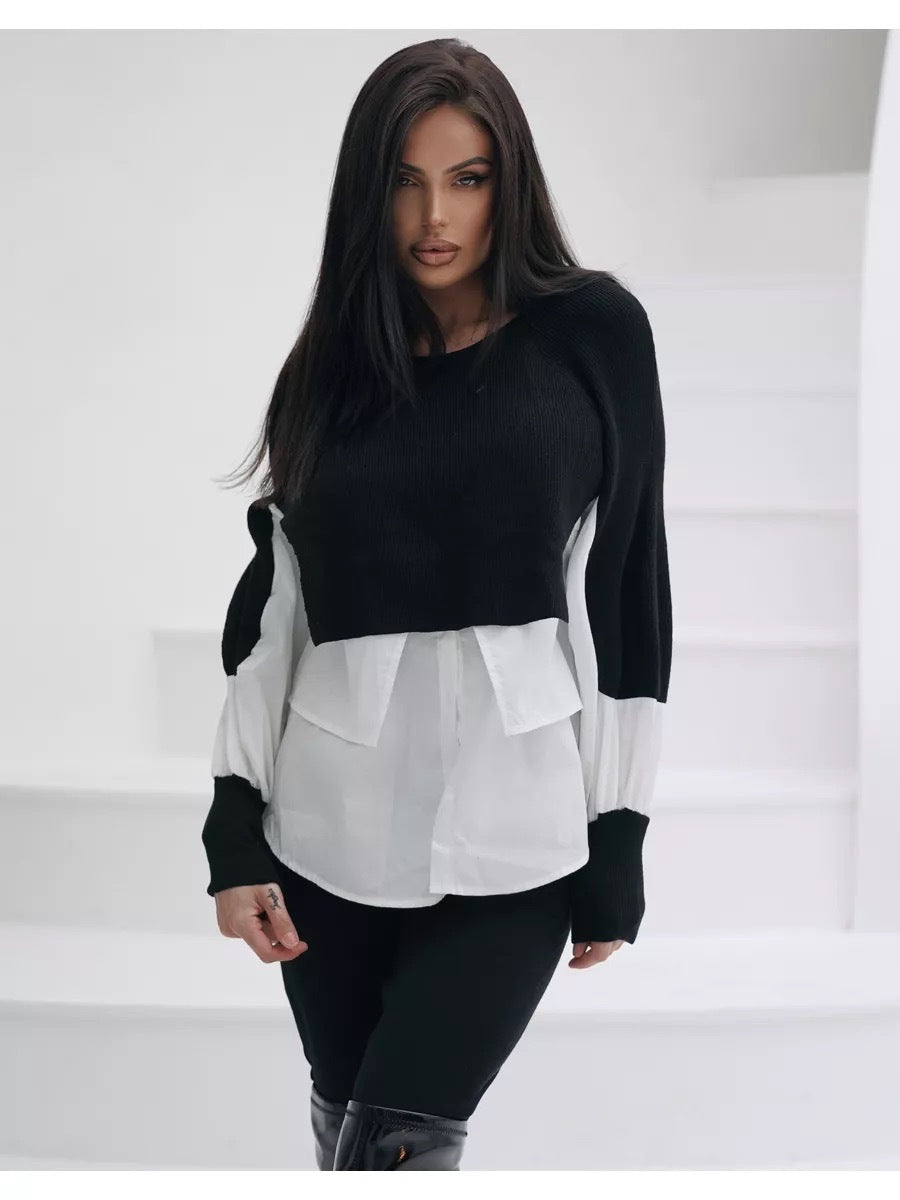 Pull combinable à la mode pour dames Chic & Stil