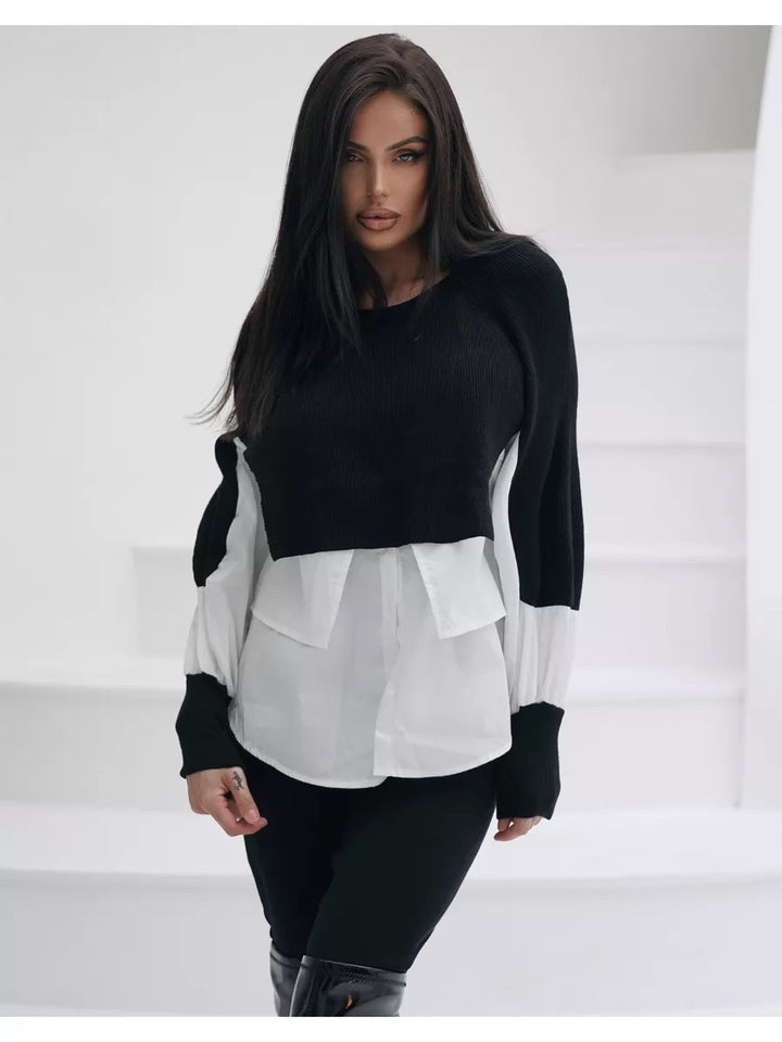 Pull combinable à la mode pour dames Chic & Stil