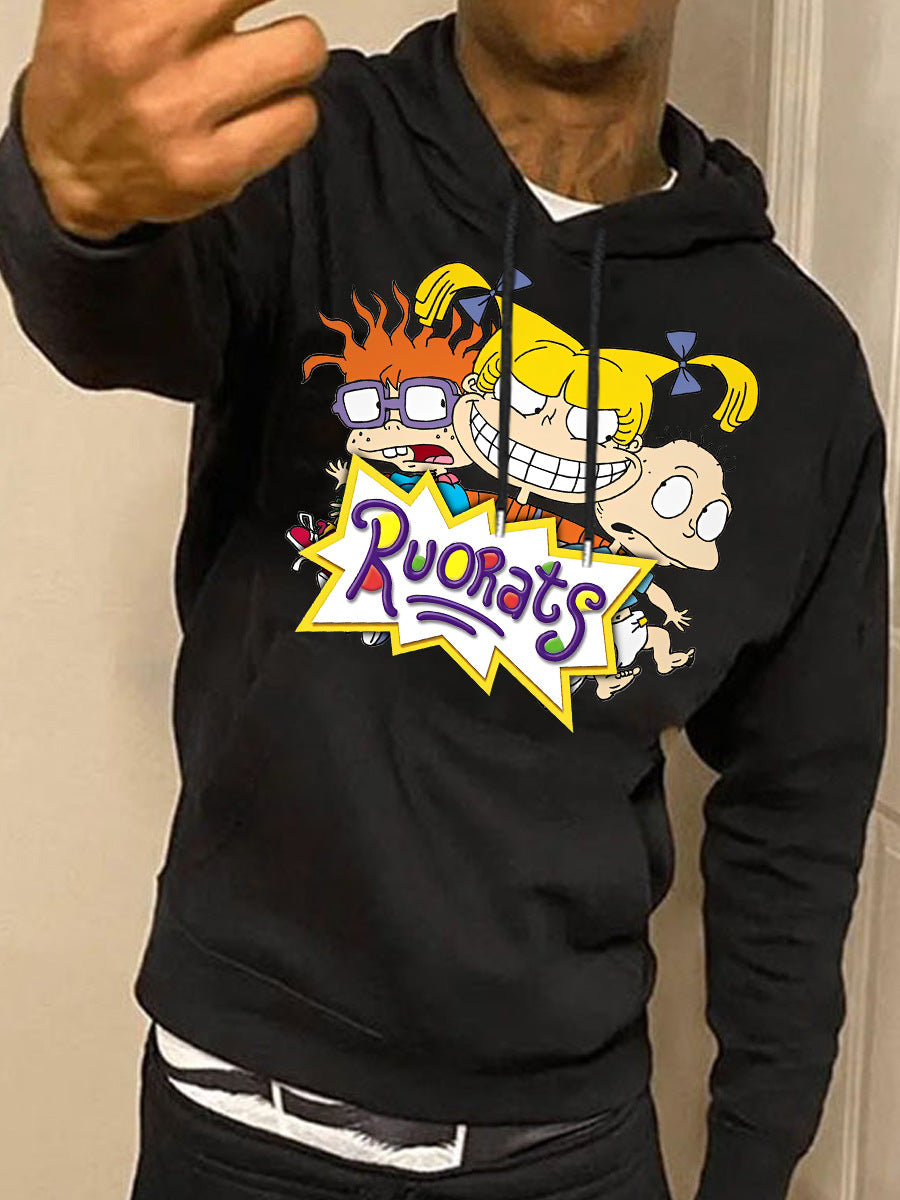 Women's hoodie with unique cartoon pattern Amarae