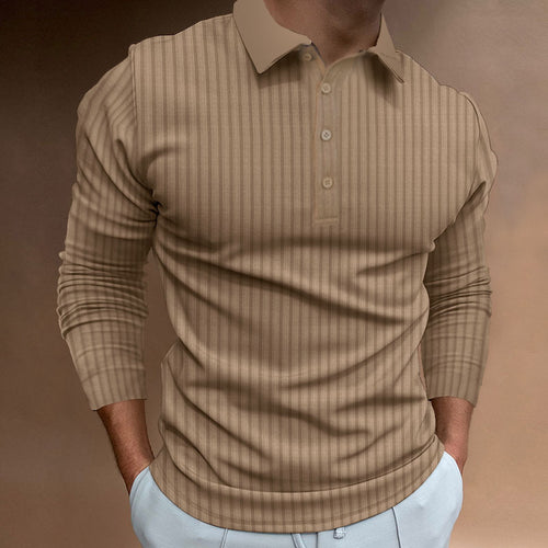 Men's Long Sleeve Polo Amarae