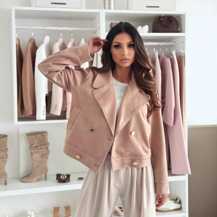 Ladies Chic Style Cropped Jacket