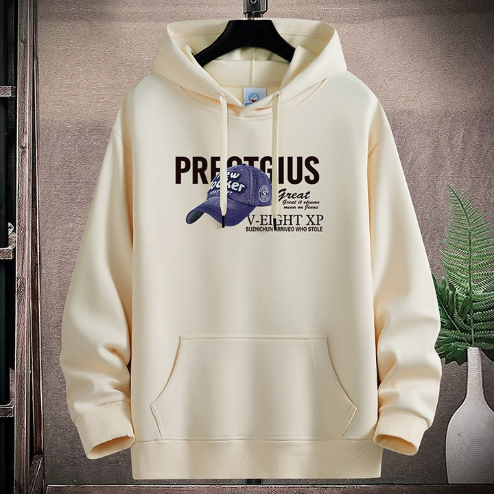 Women's Hooded Sweatshirt with Creative Graphic Design and Practical Kangaroo Pockets Chic & Stil