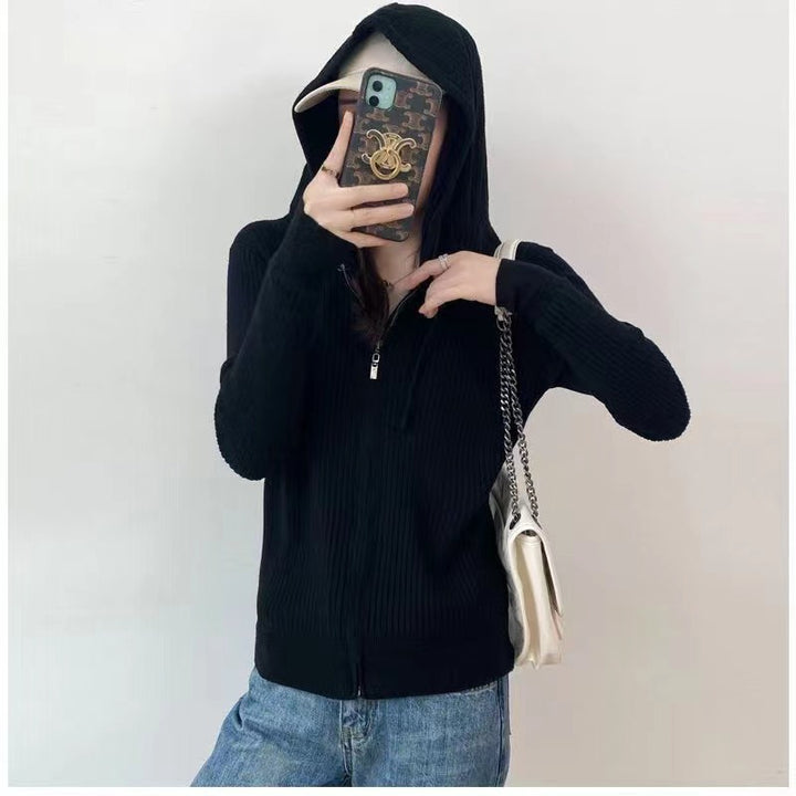 Gilet femme avec capuche et fermeture éclair Chic & Stil