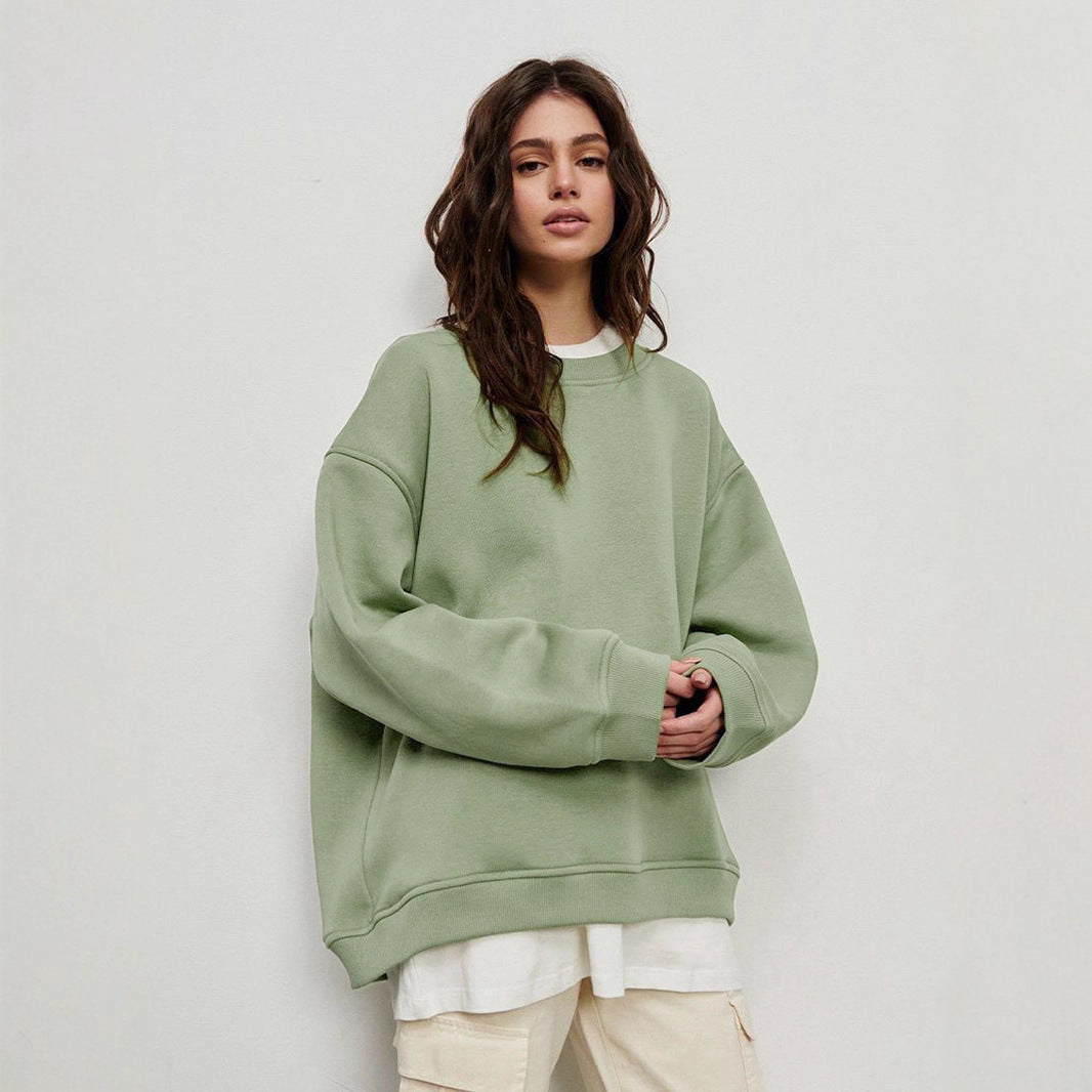 Oversized women's sweatshirt with a relaxed fit Lune London