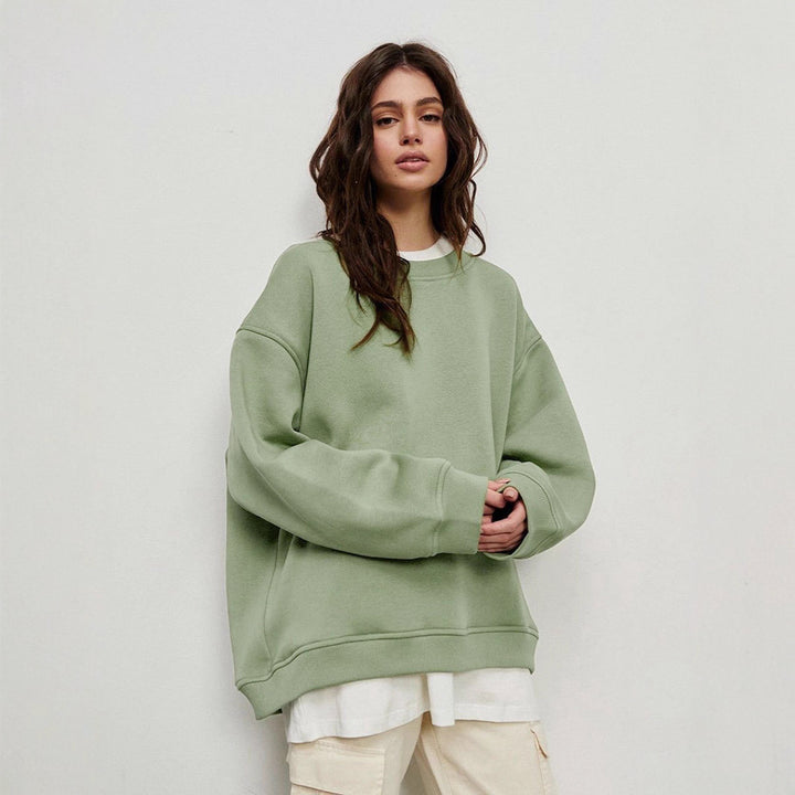 Oversized women's sweatshirt with a relaxed fit Lune London