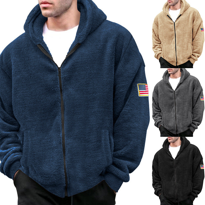 Men's comfortable fleece hoodie Amarae