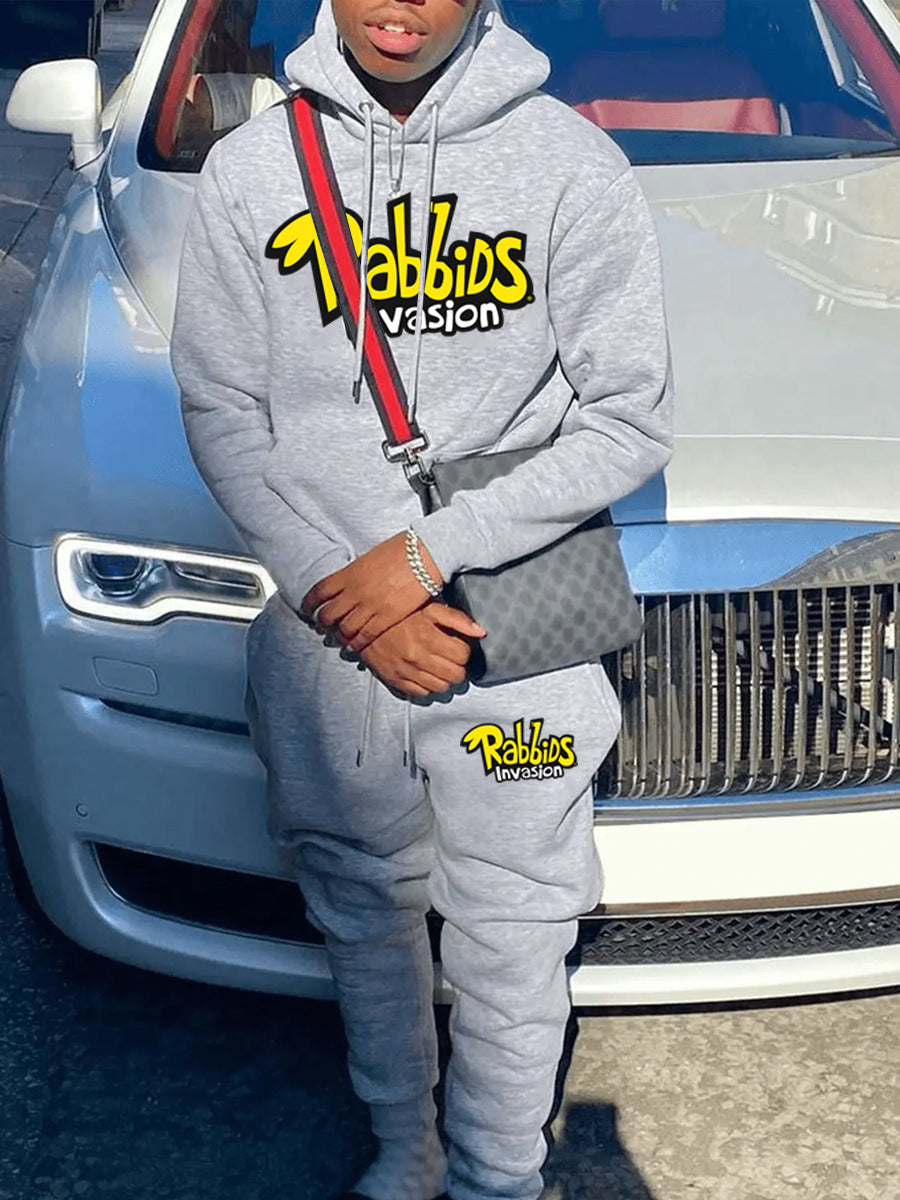 Sweatshirt and jogging set for ladies with Rabbids Invasion Chic design and style