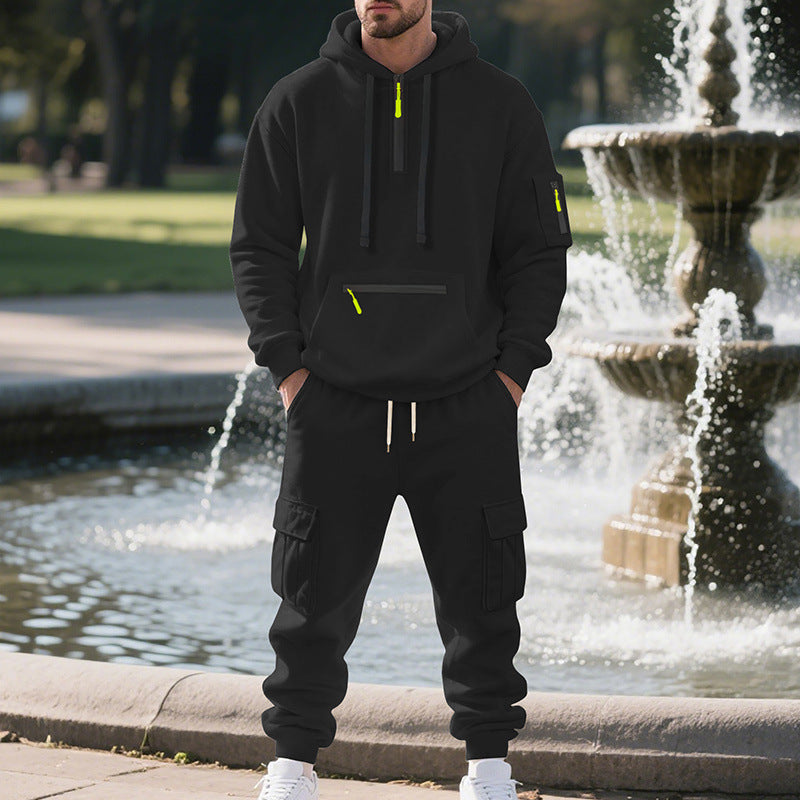 Multifunctional hoodie set for men and cargo pants Lune London