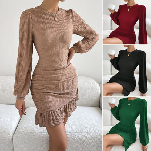 Ladies Elegant Refined Mini Dress Amarae