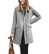 Lune London Women's Wool Asymmetrical Coat