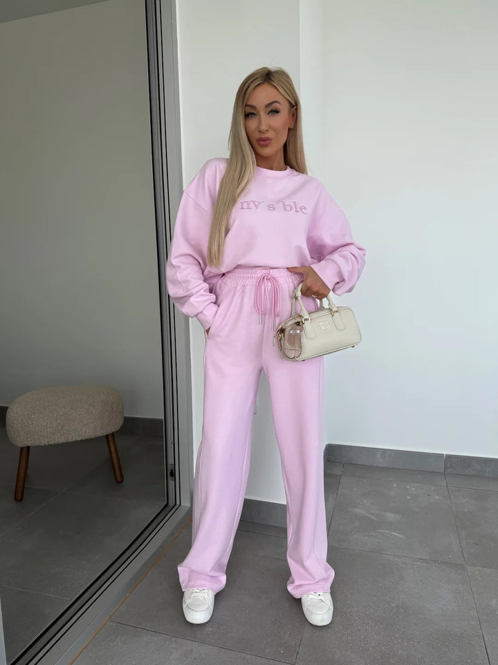 Women Casual Fit Sports Leisure Set with Drawstring Lune London