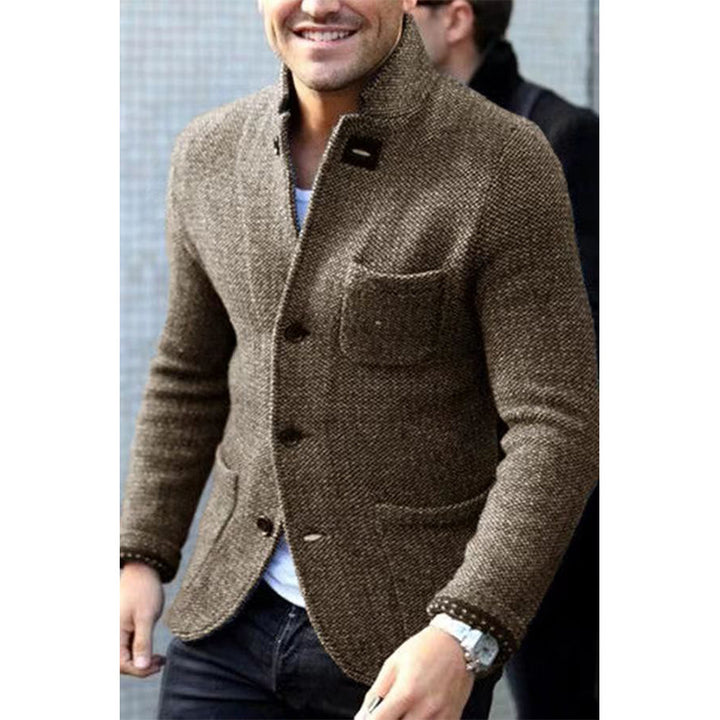 Elegant blazer for men in textured fabric Lune London