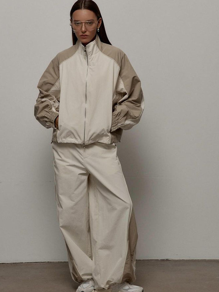 Ladies sports jacket with stand-up collar and full zip Lune London