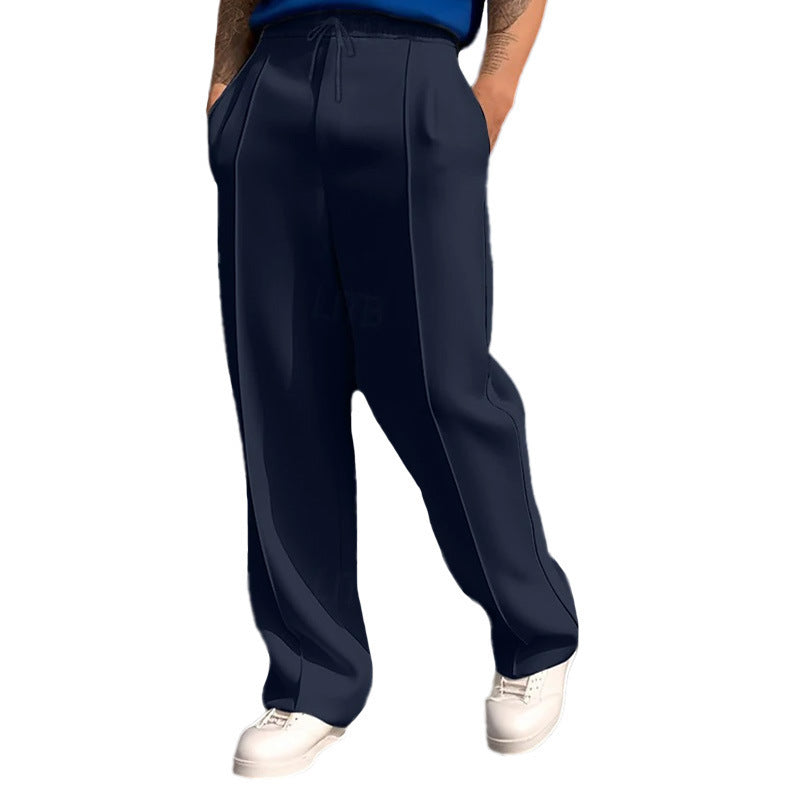 Stylish men's jogger pants with elastic waistband and functional pockets Lune London