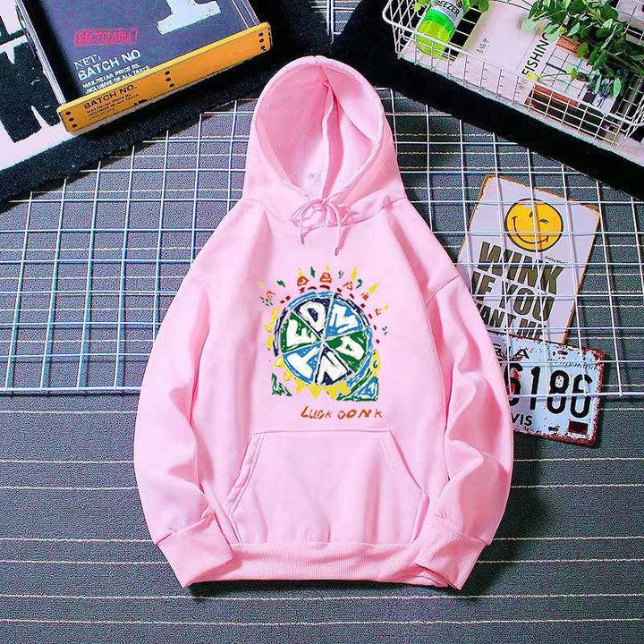 Women's hoodie with creative graphic print Chic & Stil