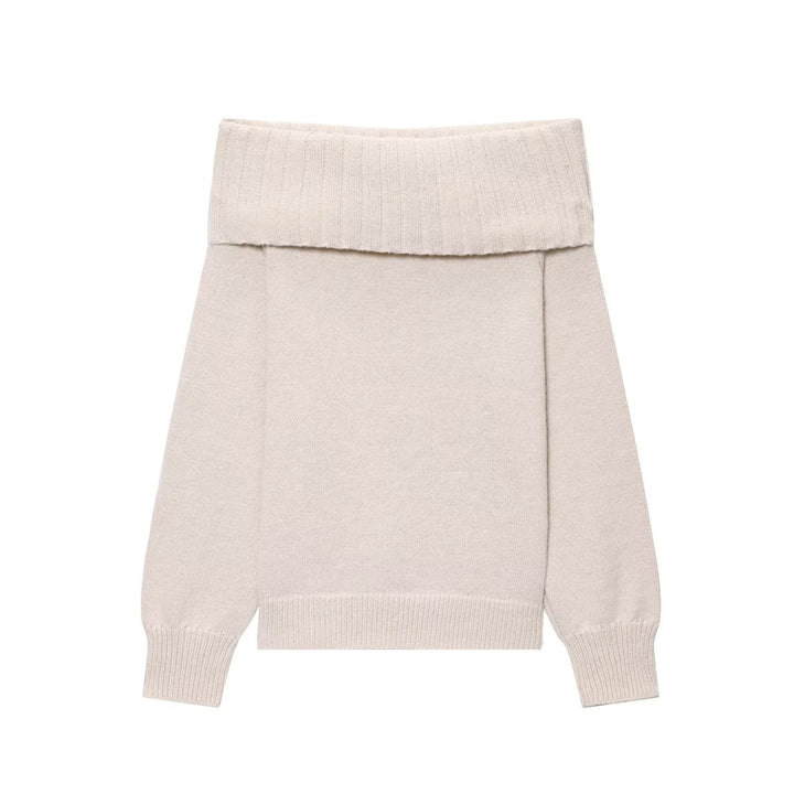 Off-shoulder sweater for women Lune London