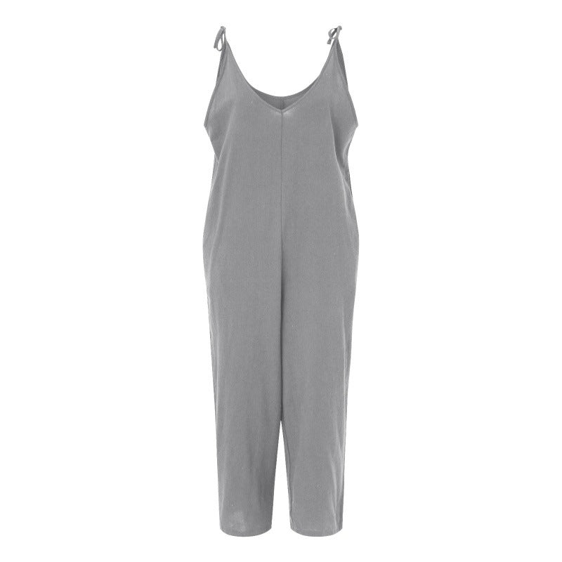Ladies sleeveless jumpsuit Lune London