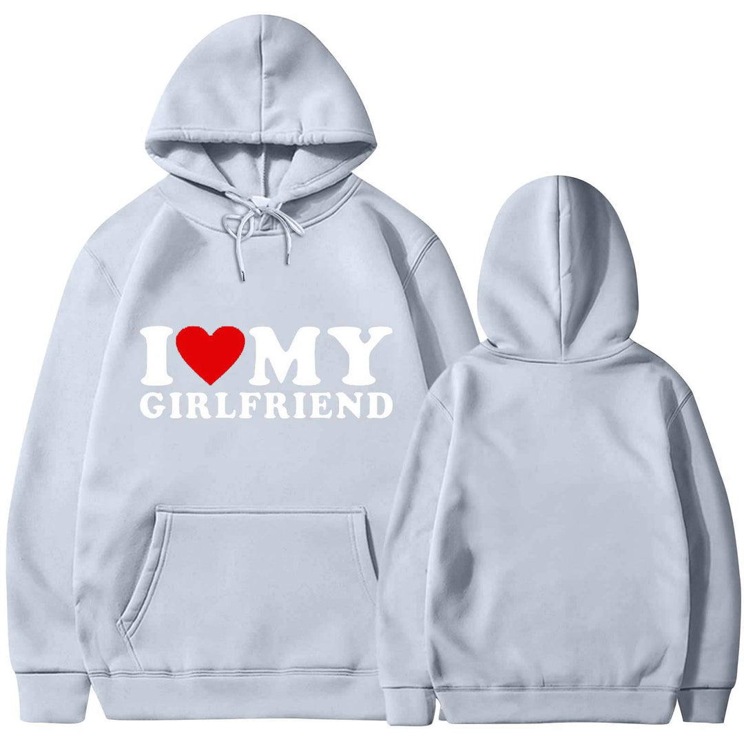 Women's casual hoodie with heart graphic Chic & Stil