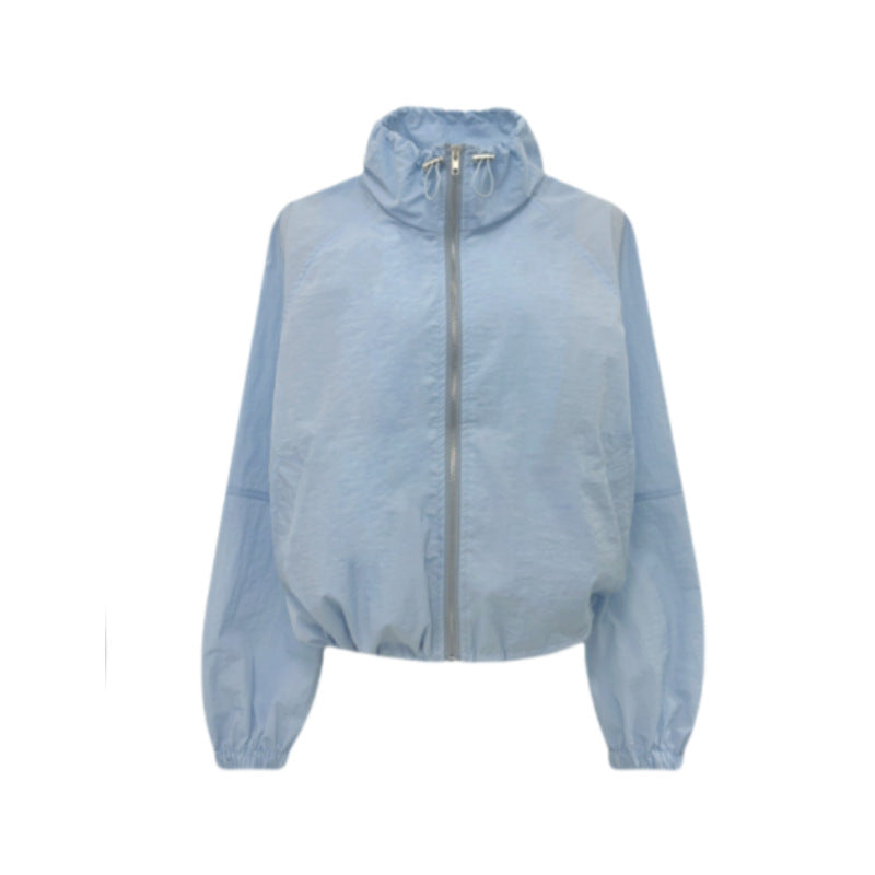 Veste coupe-vent légère pour femmes avec des manches volumineuses Chic & Stil
