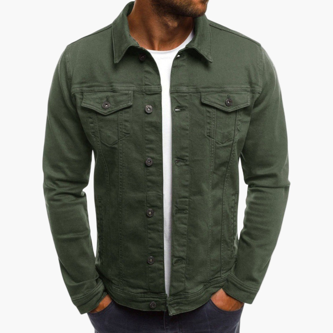 Amarae | Slim Fit Denim Jacket - Classic casual look for everyday and work