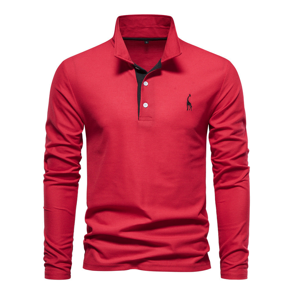 Breathable Cotton Polo Shirt Men's | Amarae
