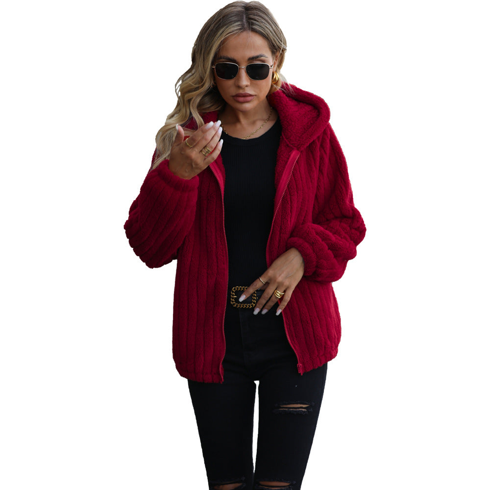 Ladies Comfortable Hoodie with Soft Inner Lining Amarae