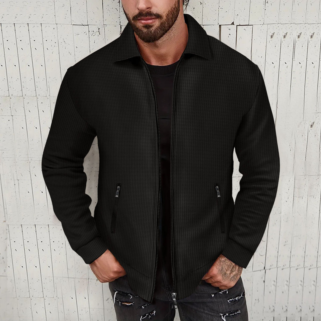 Fashion short jacket for men with a structured design and practical pockets Lune London