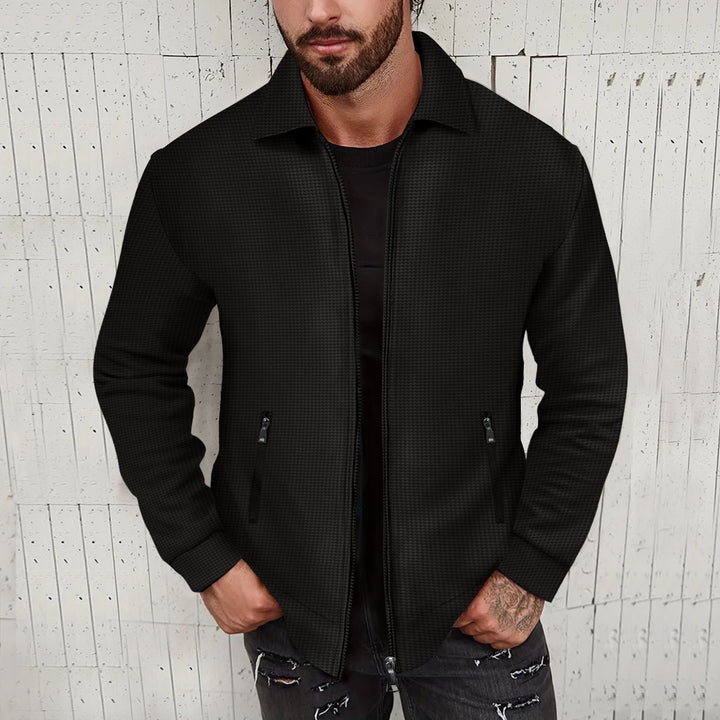 Fashion short jacket for men with a structured design and practical pockets Lune London