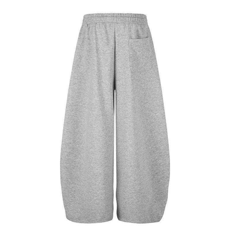 Women's extra-wide culotte sweatpants with a high comfort waistband, drawstring, and adjustable hem closures Amarae