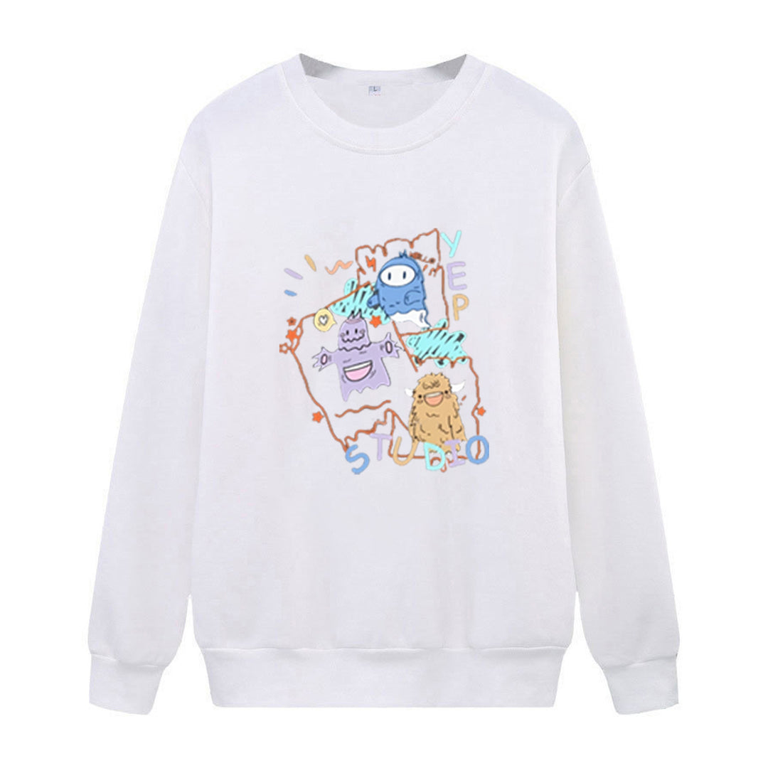 Women's casual sweatshirt with creative graphic design Chic & Stil