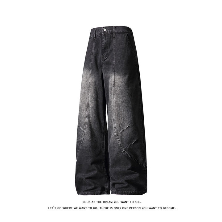 Ladies wide cut jeans and denim with innovative design Lune London