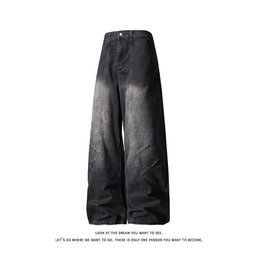 Ladies wide cut jeans and denim with innovative design Amarae