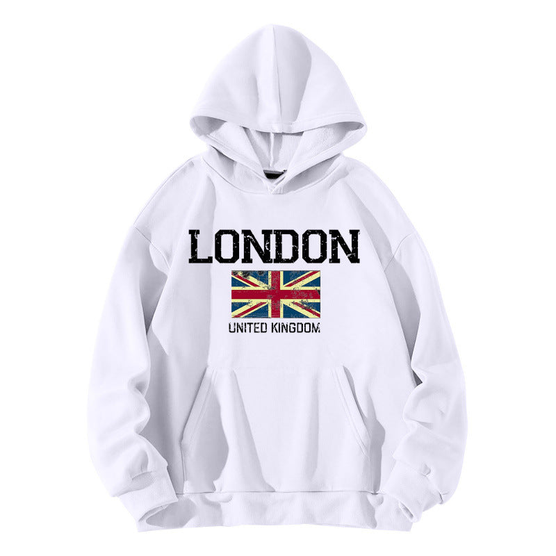 Women's hoodie in urban London style with kangaroo pocket and comfortable fit Lune London