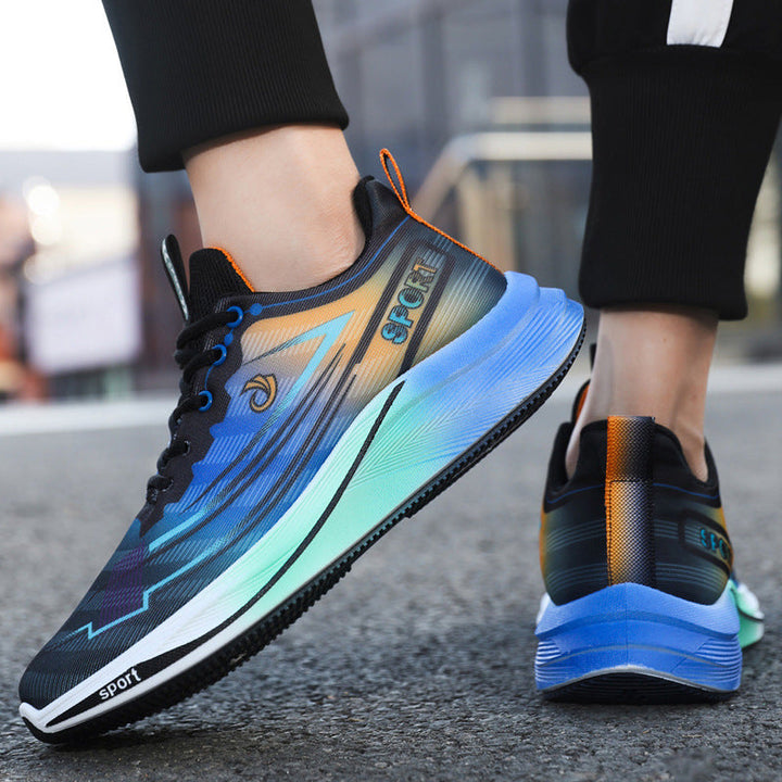 Men's Dynamic Running Shoes with Responsive Cushioning and Breathable Upper Material Lune London