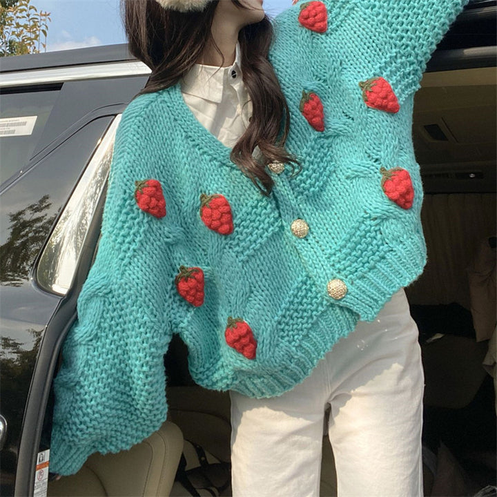 Gilet confortable pour femmes avec des appliqués ludiques Chic & Stil
