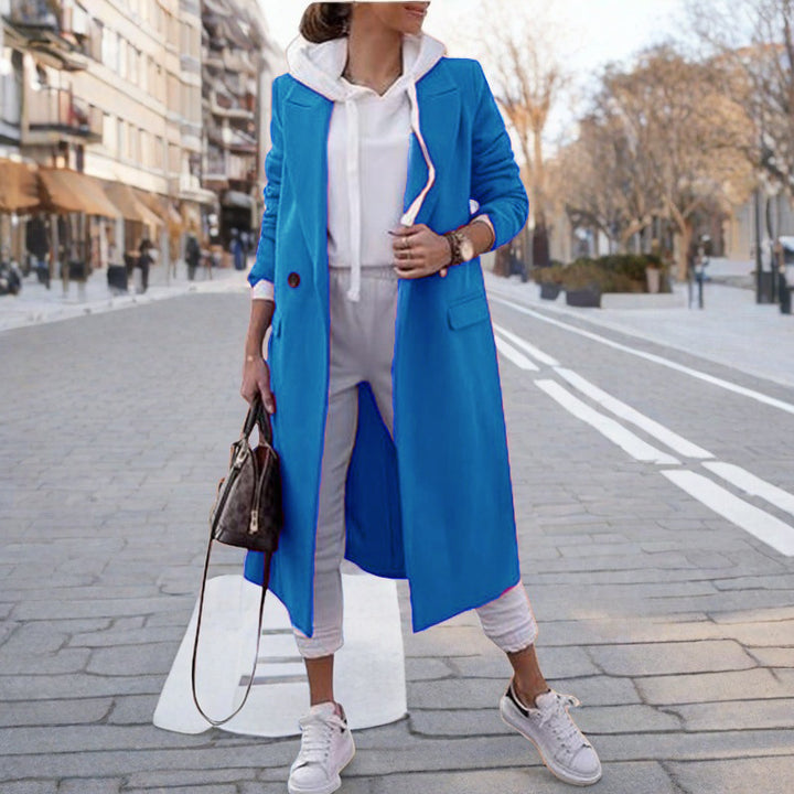 Elegant trench coat for women with hood Lune London