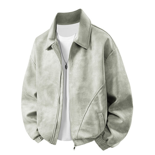 Amarae casual suede jacket for men
