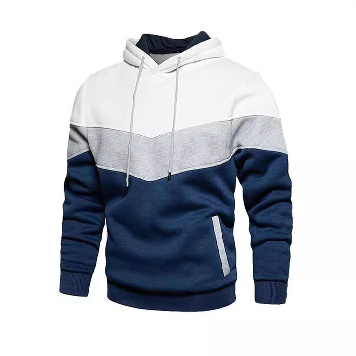 Men's athletic hoodie with an elegant color blend and practical pockets Lune London