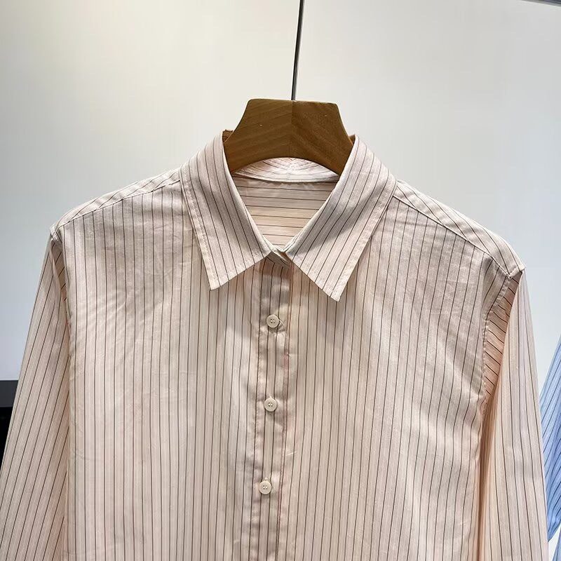 Chemisier à rayures à manches longues pour femmes Chic & Stil