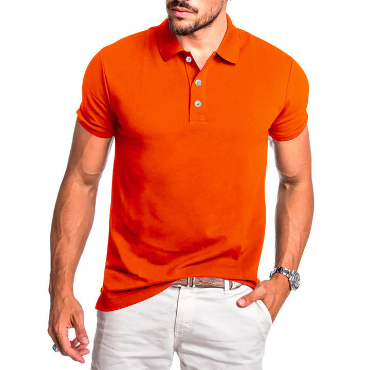 Men's high-quality short-sleeve polo with breathable technology and modern cut Lune London
