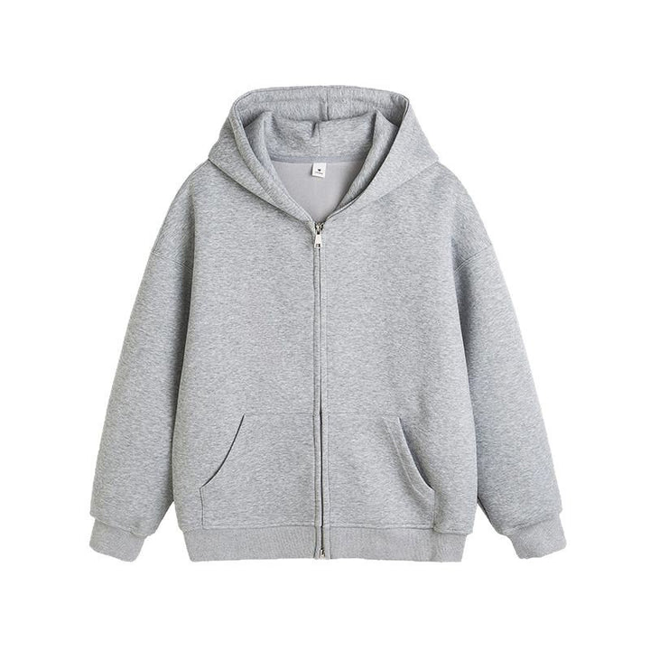 Hooded jacket for women with practical zipper Amarae