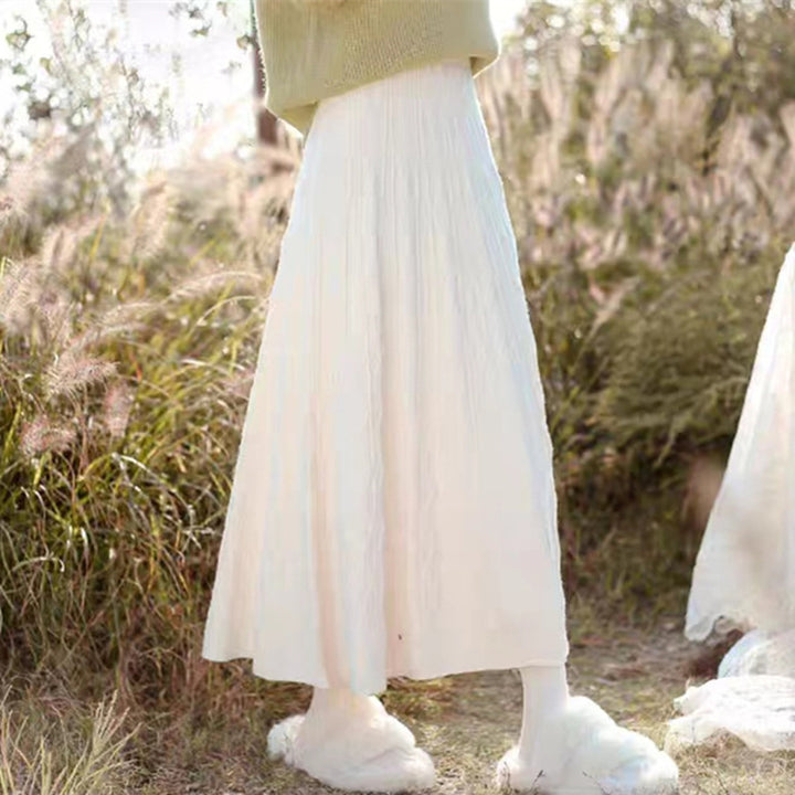 Jupe maxi femme avec motif en diamant texturé Chic & Stil