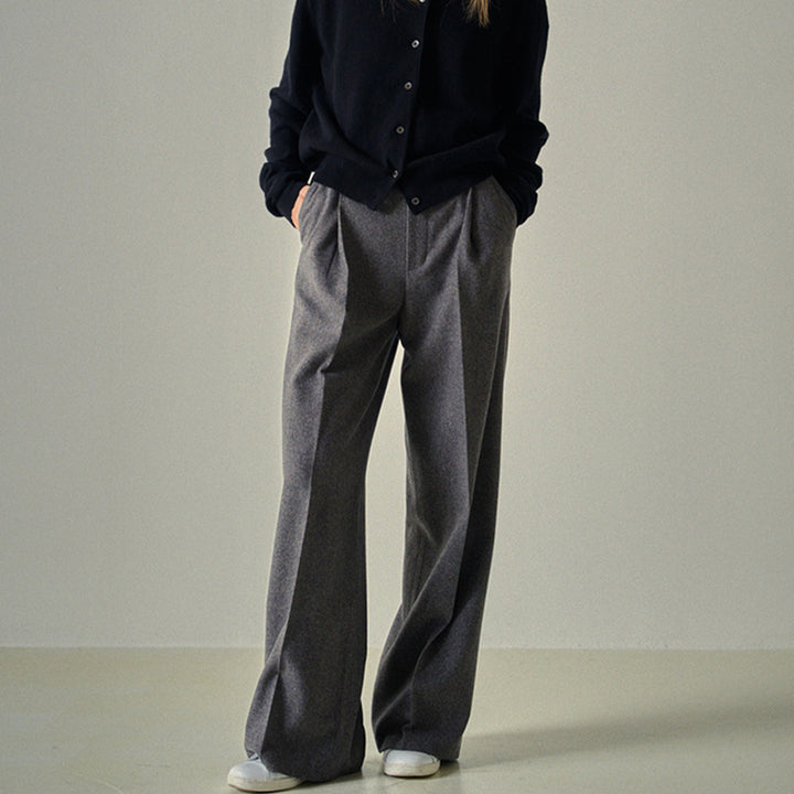 Pantalons de costume larges élégants pour femmes Chic & Stil