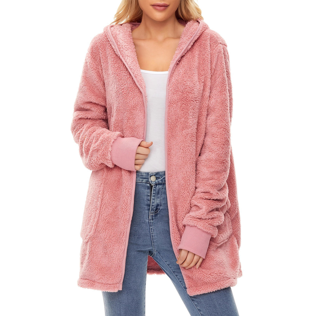 Ladies soft fleece coats Lune London